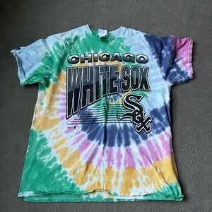 Chicago White Sox Vintage Tie Dye TShirt - Size Large